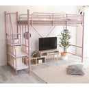 ロフトベッド 階段 ハイタイプ ロータイプ 切り替え 高さ変更 調節 調整 階段式 スチール パイプベッド 2段ベッド  宮棚 コンセント メッシュ 頑丈 丈夫 大人 【納期E】【ht70-95】