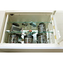 コレクションケース 背面鏡 ミラー 小さめ 小さいサイズ コレクションラック 棚 扉あり ワイド 横型 フィギュア 模型 おもちゃ フィギュアケース 【納期B】【itc60】