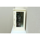 コレクションケース 背面鏡 ミラー 小さめ 小さいサイズ コレクションラック 棚 扉あり ワイド 横型 フィギュア 模型 おもちゃ フィギュアケース 【納期B】【itc60】