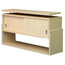 上置き 棚 上置き収納棚 本棚 タンス 収納 耐震グッズ 耐震 突っ張り棒 幅106cm 奥行29cm 【納期C】【jea-106-29】