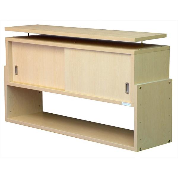 上置き 棚 上置き収納棚 本棚 タンス 収納 耐震グッズ 耐震 突っ張り棒 幅106cm 奥行29cm 【納期C】【jea-106-29】