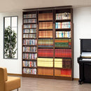 天井つっぱり本棚 愛書家 本棚 天井突っ張り スリム 書棚 180 おしゃれ 薄型 省スペース a4 【納期C】【jea-ch-6017】