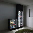 コレクションラック専用 LED照明 ライト モジュールセット ロータイプ用 パーツ 部品のみ ラック本体別売り 【納期C】【jea-cr-led-l】