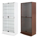 コレクションラック ハイタイプ 奥行39cm 収納 棚 黒 白 シンプル 【納期C】【jea-cr-t8339】