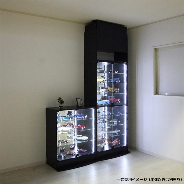 コレクションラック ハイタイプ 奥行39cm 収納 棚 黒 白 シンプル 【納期C】【jea-cr-t8339】