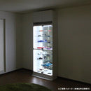 コレクションラック ハイタイプ 奥行39cm 収納 棚 黒 白 シンプル 【納期C】【jea-cr-t8339】