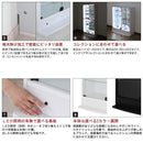 コレクションケース 引き戸 ハイタイプ おしゃれ 白 黒 ディスプレイラック 【納期C】【jea-cr-th8329】