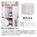 キューブボックス オープンラック 収納ボックス 木製 カラーボックス 1段 収納 棚 おしゃれ 北欧 木目 白 ホワイト 黒 ブラック スタイリッシュ 組み合わせ 自在 【納期C】【jea-cub-t35o】