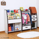 ハンガーラック 子供 キッズ 収納 棚 幅48cm 【納期C】【jea-hrj-48h】