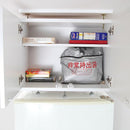 冷蔵庫用上置き 収納 棚 冷蔵庫用 つっぱり 突っ張り 転倒防止 耐震 防災 地震対策 収納棚 上置き棚 食器棚 本棚 戸棚 ドア 扉 ホワイト 白 シルバー おしゃれ 【納期C】【jea-ibj-60h】