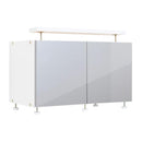 冷蔵庫 上置き 冷蔵庫上置き 冷蔵庫用上置き 耐震 地震 対策 転倒防止 収納 棚 ロータイプ 【納期C】【jea-ibj-60l】