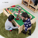 キッズテーブル 遊び場 プレイスペース 収納棚 机 テーブル 【納期C】【jea-jj-120pt】