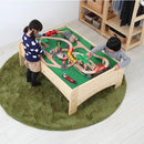 キッズテーブル 遊び場 プレイスペース 収納棚 机 テーブル 【納期C】【jea-jj-120pt】