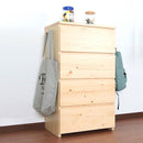 キッズチェスト たんす 棚 子ども部屋 子供用 チェスト 木製 おしゃれ 北欧 【納期C】【jea-jjr-100c】