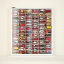 ミニカー 収納 棚 おしゃれ トミカ 収納棚 収納ケース 収納ボックス 箱ごと 大量 ディスプレイラック コレクションケース 壁寄せ アクリル 扉 見せる収納 日本製 【納期C】【jea-mcd-78】