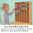 ミニカー 収納 棚 おしゃれ トミカ 収納棚 収納ケース 収納ボックス 箱ごと 大量 ディスプレイラック コレクションケース 壁寄せ アクリル 扉 見せる収納 日本製 【納期C】【jea-mcd-78】
