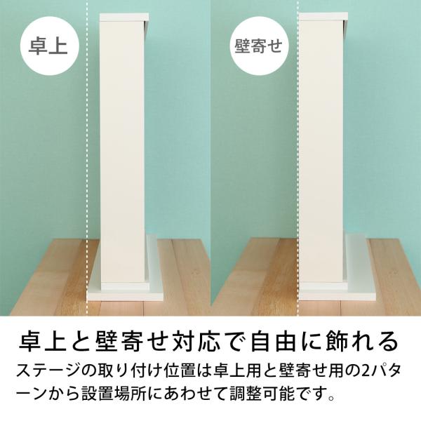 ミニカー 収納 棚 おしゃれ トミカ 収納棚 収納ケース 収納ボックス 箱ごと 大量 ディスプレイラック コレクションケース 壁寄せ アクリル 扉 見せる収納 日本製 【納期C】【jea-mcd-78】