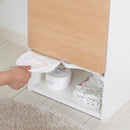 おむつストッカー 収納 大容量 オムツ 棚 ラック 扉つき ラック 【納期C】【jea-omt-35】