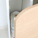 おむつストッカー 収納 大容量 オムツ 棚 ラック 扉つき ラック 【納期C】【jea-omt-35】