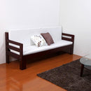 ソファベッド シングル すのこ 天然木 ソファーベッド マットレス付 スノコベッド コンパクト 【納期C】【jea-sfb-200m】