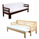 ソファベッド シングル すのこ 天然木 ソファーベッド マットレス付 スノコベッド コンパクト 【納期C】【jea-sfb-200m】