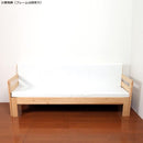 マットレス 天然木すのこソファベッド専用マットレス 折り畳み 折りたたみ マットレス単品 2way ベッドに ソファに L字 白 ホワイト カバー 【納期C】【jea-sfb-m200】