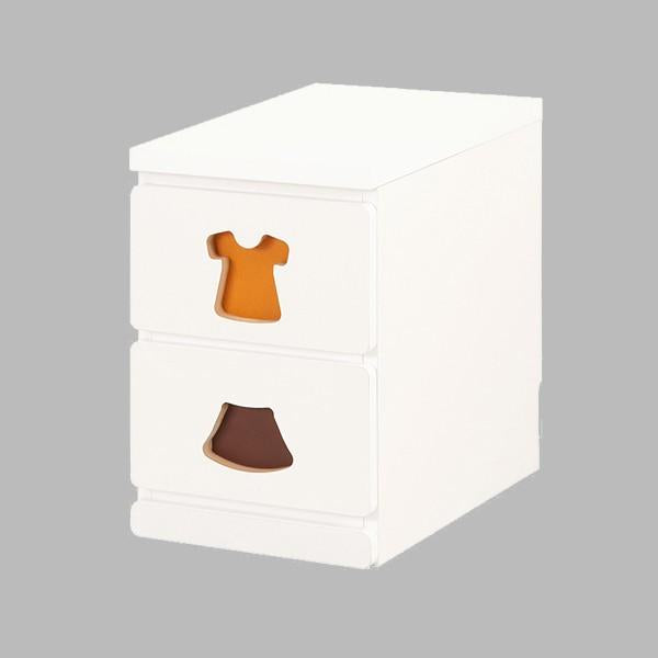 チェスト こども 2段 タンス 子供用 2 杯 日本製 キッズチェスト 国産 安全 安心 子供用チェスト 【納期C】【jea-tsc-29l】