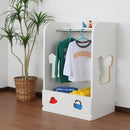 ハンガーラック キッズ 子供 かわいい 白 ホワイト ハンガー 【納期C】【jea-tsh-59h】