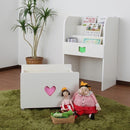 本棚 キッズ 本立て 子供用 マガジンラック ワゴンつき 【納期C】【jea-tsm-59h】