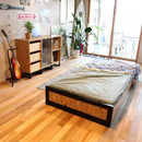 スノコベッド すのこベット フレーム 単品 西海岸 おしゃれ シンプル S シングルサイズ 床下 収納スペース アメリカン マットレス別売り 【納期C】【jea-wci-be2000】
