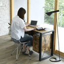 デスク 机 おしゃれ ビンテージ風 引き出し付き 【納期A】【jkp-fbr-0002】