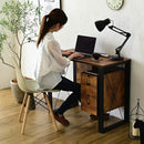 デスク 机 おしゃれ ビンテージ風 引き出し付き 【納期A】【jkp-fbr-0002】