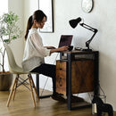 デスク 机 おしゃれ ビンテージ風 引き出し付き 【納期A】【jkp-fbr-0002】