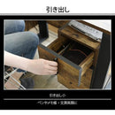 デスク 机 おしゃれ ビンテージ風 引き出し付き 【納期A】【jkp-fbr-0002】