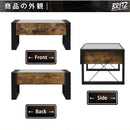 センターテーブル ローテーブル リビング ガラス天板 見せる収納 コレクションテーブル おしゃれ ビンテージ風 【納期A】【jkp-fbr-0005】