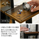 姿見鏡 スタンドミラー 全身 鏡 細い 高さ 160cm スリム コンパクト 省スペース ビンテージ風 ブルックリン カフェ風 おしゃれ レトロ 北欧 木目 棚 ラック 【納期A】【jkp-kks-0020】