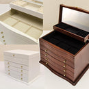 ジュエリーケース 木製 おしゃれ 収納 アクセサリーボックス 宝石箱 ジュエリーボックス アクセサリーケース 入れ物 アクセ 収納箱 引き出し 蓋 【納期B】【jmc210】