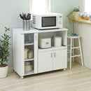 キッチンカウンター 90 幅 間仕切り 背面化粧 収納 キッチンボード おしゃれ 北欧 白 ホワイト レンジ台 キッチン収納 食器棚 シンプル キャビネット 収納棚 【納期A】【jp-fap-0017】