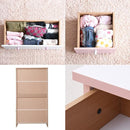 タンス おしゃれ かわいい 子供部屋 ガーリー 女の子 フェミニン ロマンチック 白 ホワイト ピンク スリムチェスト 7段 おしゃれ 引き出し 洋服たんす 箪笥 収納 【納期A】【jp-fr-012】