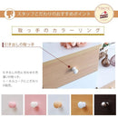 タンス おしゃれ かわいい 子ども部屋 子供 ガーリー 女の子 フェミニン ロマンチック 白 ホワイト ピンク ワイドチェスト 5段 おしゃれ 引き出し 洋服たんす 【納期A】【jp-fr-013】