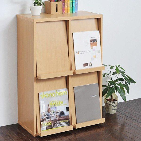 フラップ扉チェスト 収納家具 リビング収納 【納期A】【jp-fr-047】