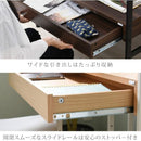 PCデスク 机 座卓 ロータイプ ハイタイプ 引出し付き シンプル 北欧 パソコンデスク 【納期A】【jpk-drt-1001】