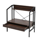 PCデスク 机 座卓 ロータイプ ハイタイプ 引出し付き シンプル 北欧 パソコンデスク 【納期A】【jpk-drt-1001】