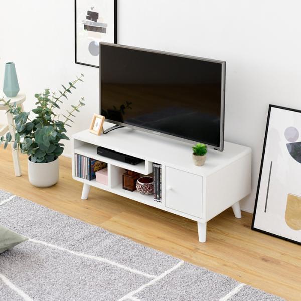 テレビ台 テレビボード TV台 TVボード ローボード 棚 収納 ドア 扉付き コンパクト 省スペース 小さい ミニ かわいい おしゃれ 収納 棚 木目 北欧 1人暮らし 【納期A】【jpk-fap-0004】