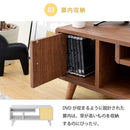 テレビ台 テレビボード TV台 TVボード ローボード 棚 収納 ドア 扉付き コンパクト 省スペース 小さい ミニ かわいい おしゃれ 収納 棚 木目 北欧 1人暮らし 【納期A】【jpk-fap-0004】