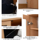 食器棚 キッチンボード 北欧 レンジ台 90cm幅 おしゃれ 収納棚 キッチン収納 スライドレール ナチュラル デザイン 木目 引き出し ガラス扉 大容量 コンセント 【納期A】【jpk-fap-0018】