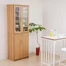 キッチンボード 北欧 食器棚 レンジ台 60cm幅 スリム コンパクト 大容量 キッチン収納 収納棚 おしゃれ 北欧 ナチュラル カントリー 引き出し ガラス扉 ラック 【納期A】【jpk-fap-0020】