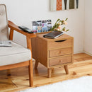 サイドラック 収納棚 コンパクト 小型 小さい ミニ ベッドサイド ソファ 引き出し マガジンラック 一人暮らし おしゃれ かわいい リビング 寝室 ベッドルーム 【納期A】【jpk-fap-0032】