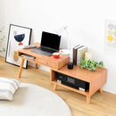 デスク 机 ラック 伸縮式 収納棚 コンパクト 省スペース 小さい ミニ 小型 引き出し 引出し 収納 棚 木目 北欧 ナチュラル カントリー ひとり暮らし 1人暮らし 【納期A】【jpk-fap-0036】