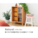 ラック スライド扉 スライドドア 収納棚 オープンラック コンパクト 省スペース 小さい ミニ 小型 かわいい おしゃれ 北欧 ナチュラル カントリー 1人暮らし 【納期A】【jpk-fap-0038】